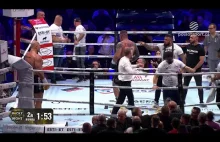 Dyskwalifikacja podczas gali boksu - Artur Bizewski vs Marcin Sianos
