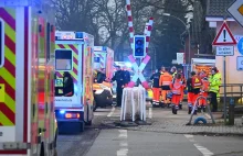 Niemcy. Atak nożownika w pociągu do Hamburga. Dwie osoby zginęły, są ranni