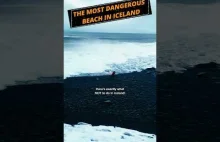 Reynisfjara Black Sand Beach MOST DANGEROUS BEACH IN ICELAND