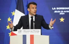 Macron: istnieje ryzyko, że Europa może umrzeć