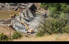 Wolna rzeka Klamath - rozbiórka zapór w USA