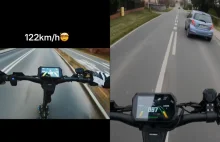 Ponad 100 km/h na hulajnodze przez miasto. Chwali się nagraniami w sieci