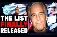 Lista Epsteina zostanie ujawniona 2 stycznia 2024 roku! 177 nazwisk.