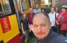 Pierwszy warszawski tramwaj wyjechał na tory w ukraińskim mieście