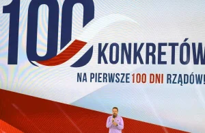 100 konkretów na pierwsze 100 dni rządów!