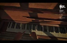 Star Wars - The Imperial March - but it's played on the piano in VR game
