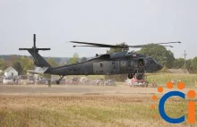 Black Hawk w Sarnowej Górze. Lasek: "Śmigłowiec jest uszkodzony".