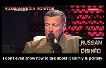 Solowojow z Kacapskiej TV wykazuje oznaki PTSD