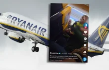 Incydent w samolocie Ryanair z Krakowa. Pasażera przejęła policja