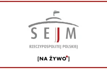 Konferencja prasowa marszałka Sejmu przed 3. dniem 1. posiedzenia Sejmu