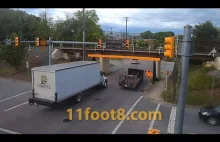 Obieranie naczepy ciężarówki