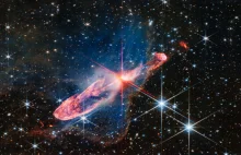 Kosmiczny Teleskop Jamesa Webba uchwycił rozbłysk pary młodych gwiazd