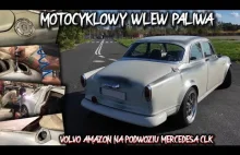 Wstawiam motocyklowy wlew paliwa do zmodyfikowanego Volvo Amazona 3,2 V6. Unibod