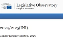 Parlament Europejski przyjął rezolucję Strategii równości płci Unii Europejskie