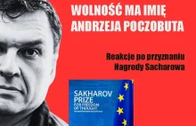 Głos sumienia Europy reakcje na Nagrodę im. Sacharowa dla Andrzeja Poczobuta