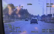 Pijany Ukrainiec w taxi (z zatrzymanym prawem jazdy) jechał 155 km/h po mieście