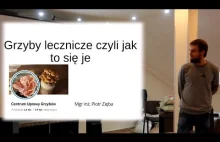 Grzyby lecznicze czyli jak to się je - Piotr Zięba podczas VI zlotu Grzyby Grz