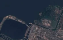 Woda odpływa od zaporoskiej elektrowni atomowej