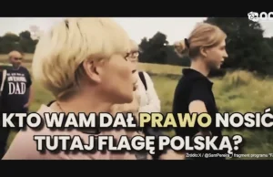 Przemarsz ku pamięci żołnierza Mateusza Sitka w Hajnówce.