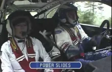 McRae zabiera dzierlatkę na przejażdżkę Focusem tłumacząc techniki rajdowe