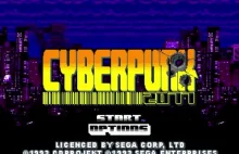 Jak mogłoby wyglądać intro gry Cyberpunk 2077 na konsoli Sega CD