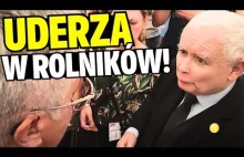 Jarosław Kaczyński starł się z rolnikami. "Cwaniaczki"