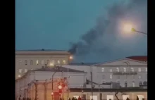 Pożar w budynku ministerstwa obrony Rosji