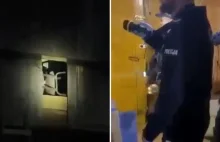 Wstrząsający film z interwencji policji w Wielkopolsce.