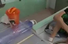 Krótkie wideo z domu starców w Chinach.