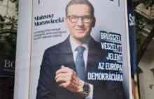 Morawiecki na okładce prorosyjskiego węgierskiego tygodnika. Tusk króciutko.