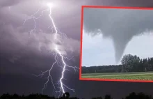 Tornado przy granicy z Polską [WIDEO]