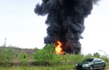 Jest śledztwo w sprawie pożaru składowiska w Siemianowicach. "Wisła niezagrożona
