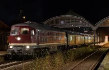 232 601-5 z pociągiem specjalnym w Görlitz 2023.12.16