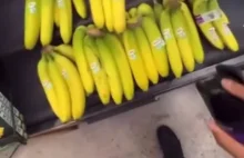 Habibi spryskał banany w sklepie środkiem karaluchobójczym