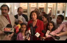 2009r: Dzieci ze Strefy Gazy z wizytą w Pałacu Prezydenckim.