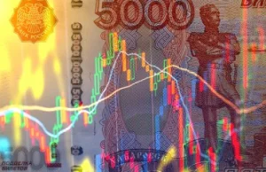 Rubel najbardziej chwiejną walutą świata.