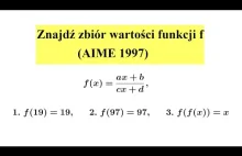 Zadanie z amerykańskiego egzaminu (AIME 1997)