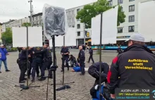 Muzułmański imigrant zaatakował nożem, niemiecka policja odpowiedziała strzałami