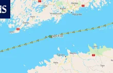 Rosyjski statek towarowy przebywał w pobliżu miejsca uszkodzenia rurociągu