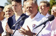 Donald Tusk: Kaczyński odda sąsiadowi wszystkie czołgi, a potem wypowie mu wojnę