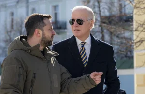 Kijów. Biden: "USA wspiera Ukrainę". Zełenski poprosił o broń dalekiego zasięgu