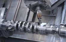 CNC Machine WFL Mill Turn - proces wytworzenia wału korbowego