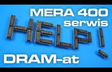 MERA-400 serwis: DRAM-at