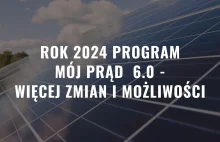 Rok 2024 Program Mój Prąd 6.0