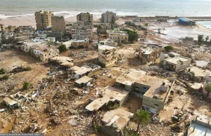 Morze Śródziemne pochłonęło miasto. Dramatycznie wzrosła liczba ofiar w Libii
