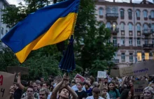 Protest w Kijowie przeciwko ustawie osłabiającej organy antykorupcyjne