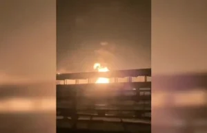 Pożar rafinerii ropy naftowej w Rosji. To efekt ataku drona