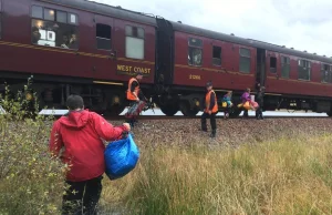 Hogwarts Express rescues family stranded in Highlands