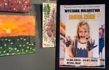 Olecko: Wystawa Malarstwa 6-letniej Jagny Zdan