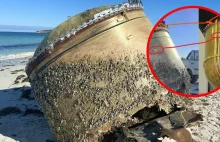 Na plażę w Australii spadł tajemniczy obiekt. Prawdopodonie jest to część indyjs